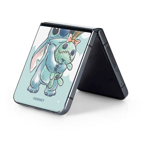 Disney Lilo and Stitch Stitch and Scrump Galaxy Z Flip5 5G Skin